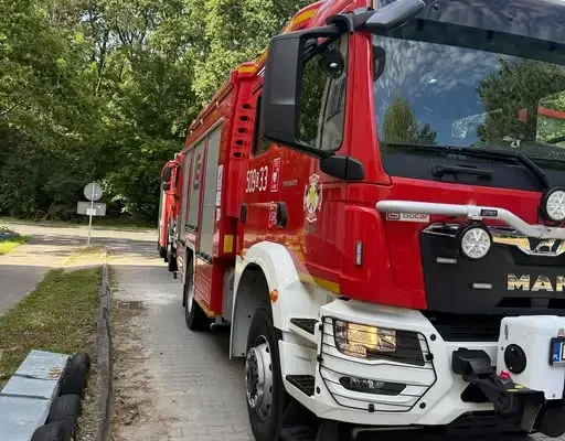 Fałszywy alarm pożarowy w Miliczu – akcja strażaków trwała godzinę