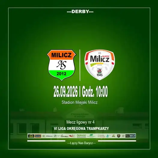 Derbowy mecz trampkarzy: KSB zmierzy się z Akademią Sportu w Miliczu