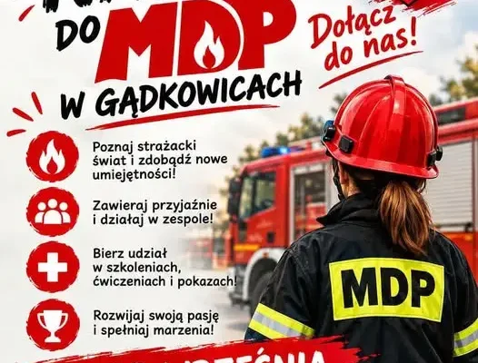 Nabór do Młodzieżowej Drużyny Pożarniczej w Gądkowicach – spotkanie 20 września