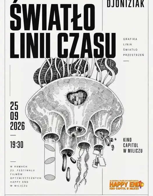 Wystawa „Światło linii czasu” Ilony Djoniziak w Kinie Capitol w Miliczu