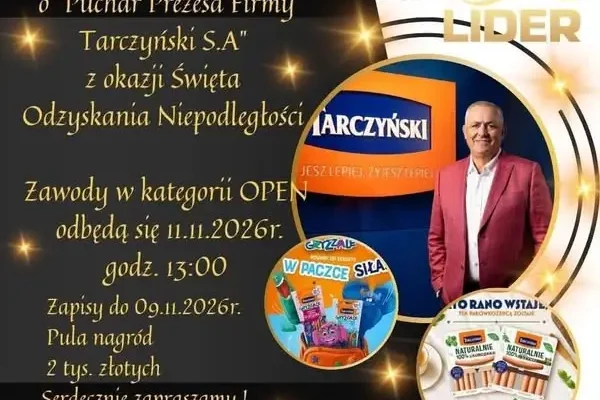 Turniej tenisa stołowego o Puchar Prezesa Tarczyński S.A. – zapisy trwają