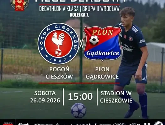 Derby w Cieszkowie: Pogoń podejmuje Plon Gądkowice