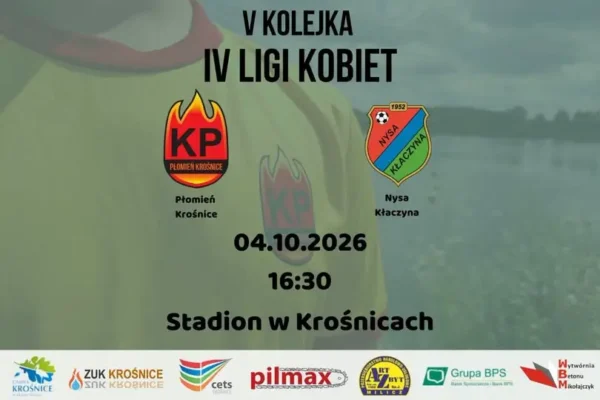 Płomień Krośnice kontra Nysa Kłaczyna – V kolejka IV ligi kobiet