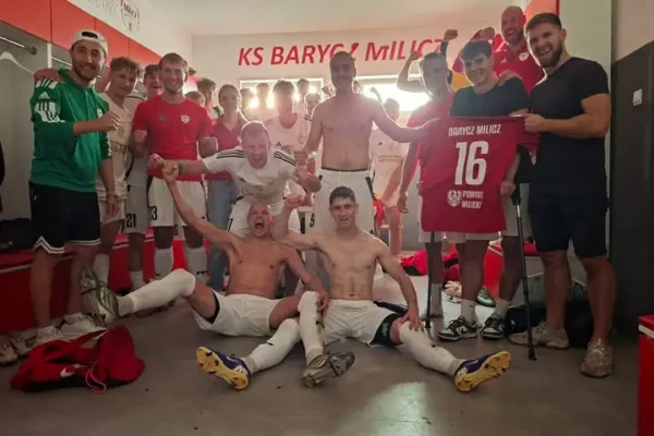 Barycz Milicz wygrywa 1:0 i dedykuje zwycięstwo Krzysztofowi Szperlakowi