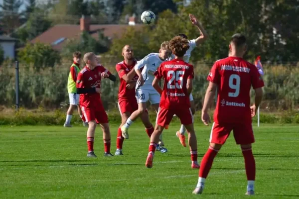Pogoń Cieszków przegrywa derby z Baryczą Milicz 3:4