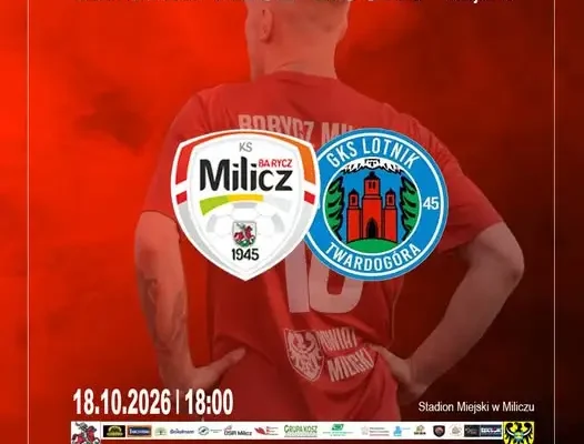KS Barycz Milicz zagra u siebie z GKS Lotnik Twardogóra w 10. kolejce