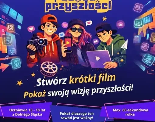 Konkurs filmowy „Mój zawód przyszłości” – PUP Milicz zachęca do udziału