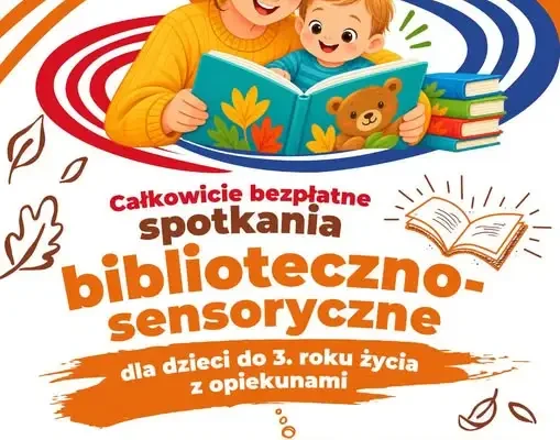 Bezpłatne zajęcia sensoryczno-biblioteczne dla maluchów w Krośnicach i Bukowicach