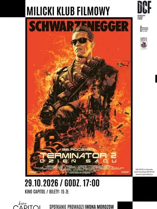 Terminator 2 wraca na wielki ekran – 35 lat od premiery w Kinie Capitol w Miliczu