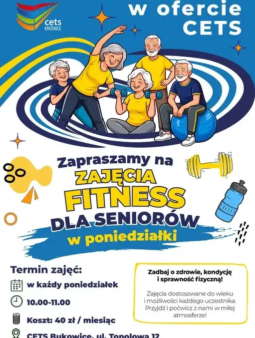 Gimnastyka dla seniorów w Bukowicach – zadbaj o kręgosłup!