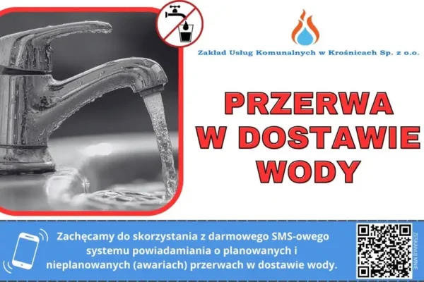 Bukowice: przerwa w dostawie wody 28 października – wymiana sieci pod Centrum Ratownictwa